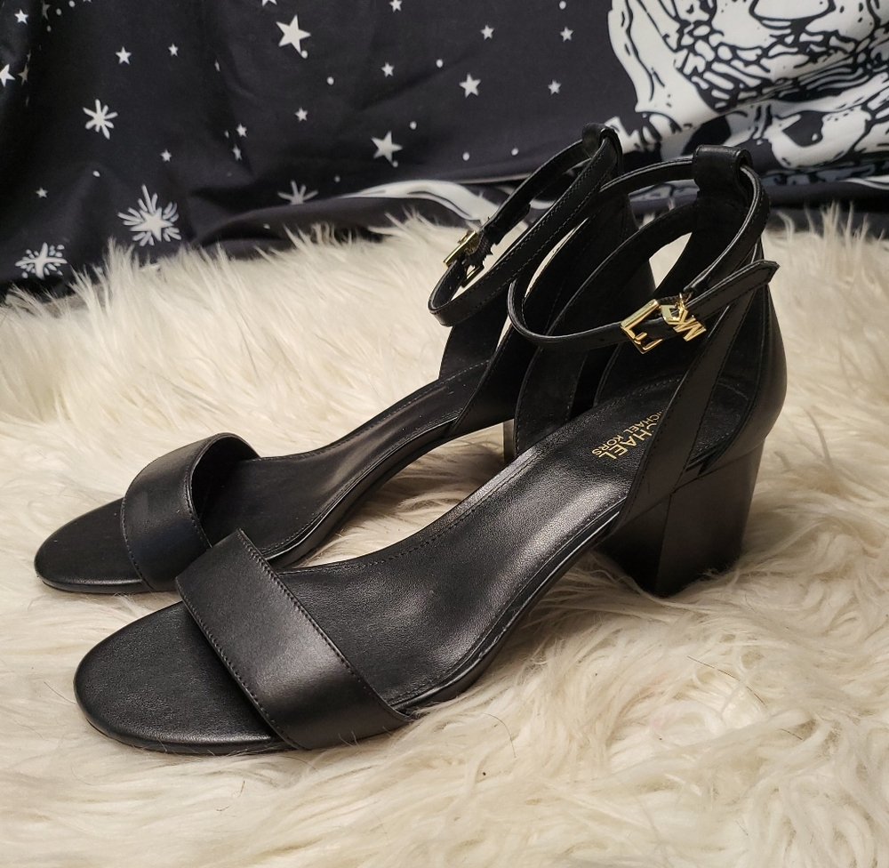 Black Michael Kors Sophie Flex Mid